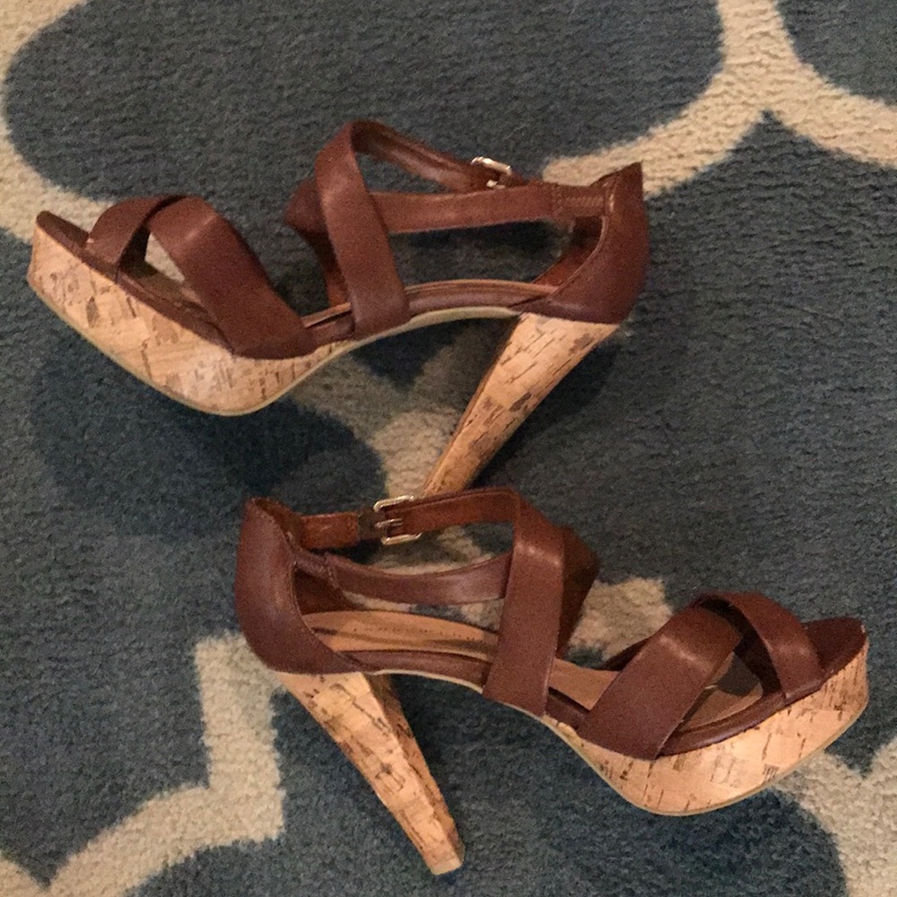 Strapped heels